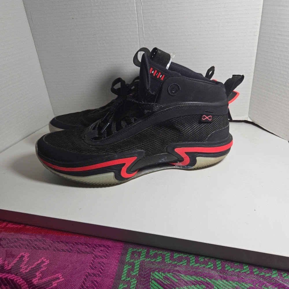 Nike Black and Red Sneakers